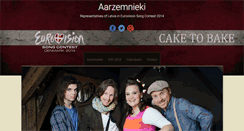 Desktop Screenshot of aarzemnieki.com